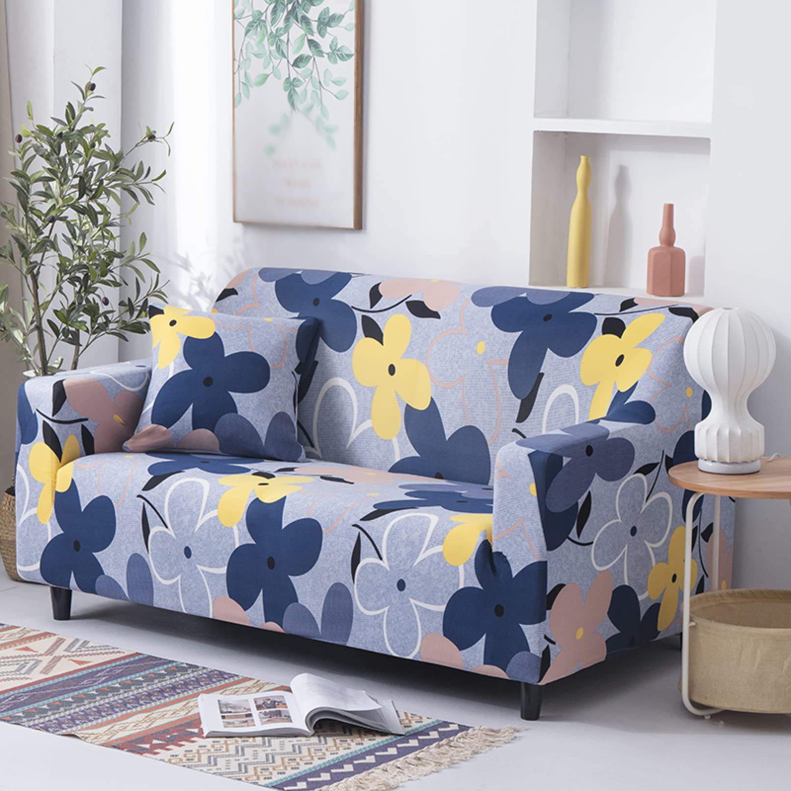 Amazon｜ソファーカバー マルチカバー シンプル 滑り止め 汚れ 傷 防止